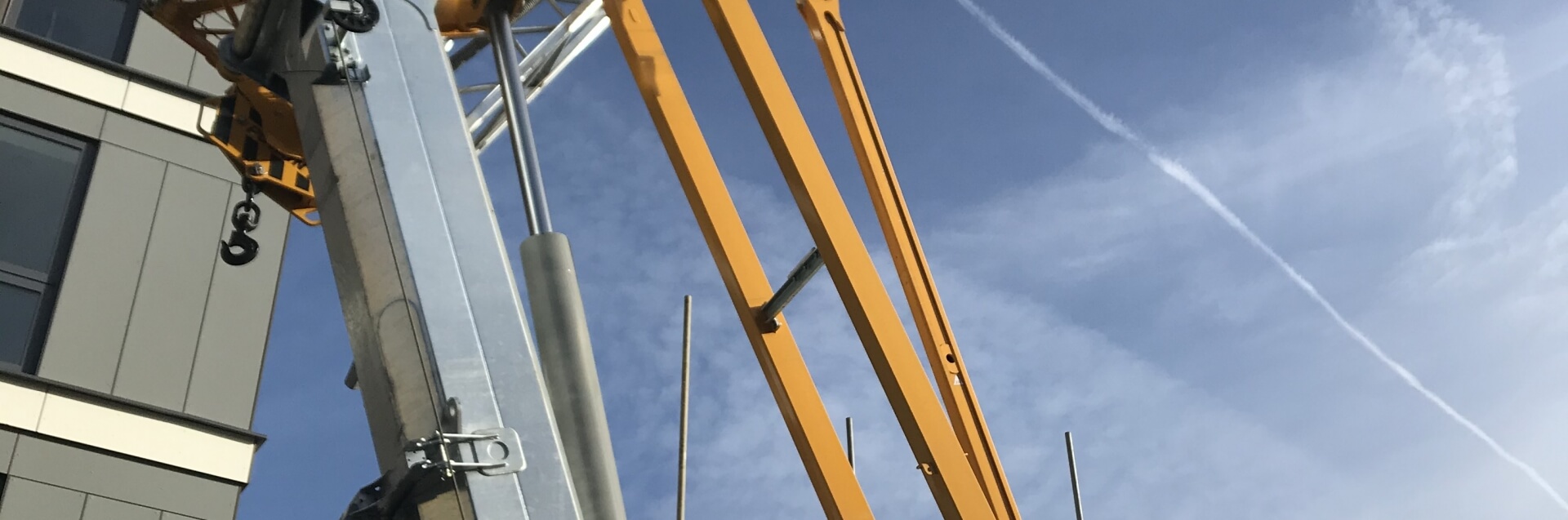 Компания Sparrow Crane Hire приобрела Potain Hup 40-30 для работы на ограниченных площадках