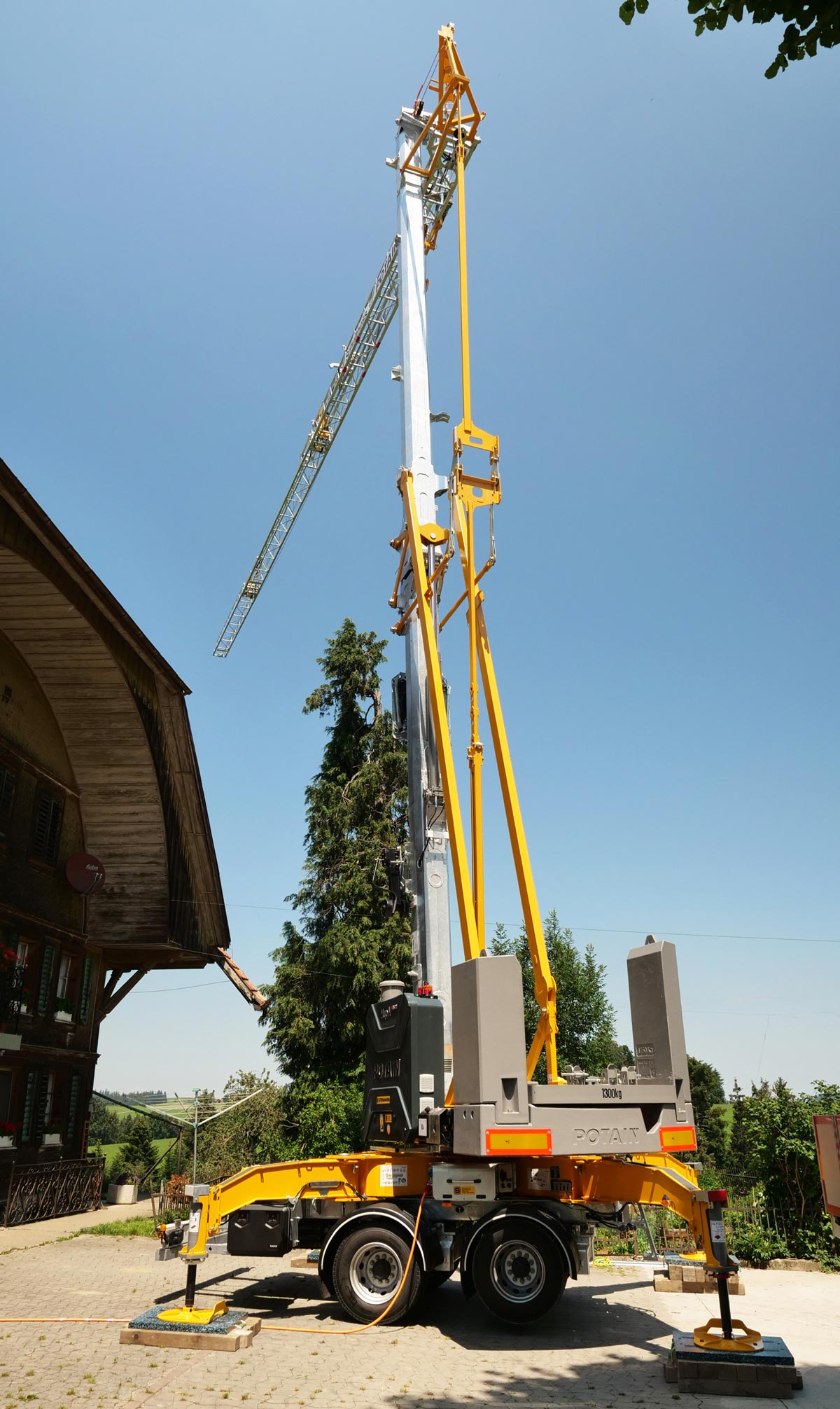 Самомонтирующийся кран Hup M 28-22
